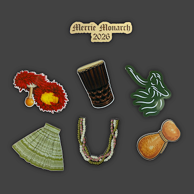 AHS Merrie Monarch 2026 Magnets                                            